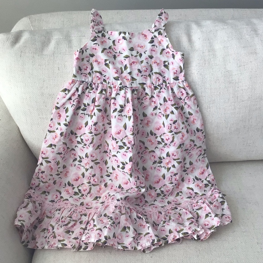 Catherine Malandrino Pink Floral Kids Dress